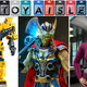 Hasbro's Transformers Tonka-nator, Hot Toys' Love and Thunder Thor, and EXO-6's Seven of Nine.